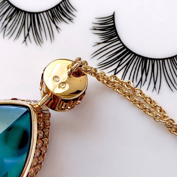 Swarovski “Orbita” Reversible Drop Cut, Multicolored Necklace - Picture 8 of 16